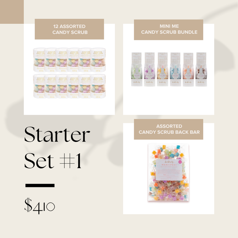 Starter Set #1: Signature Candy Scrub
