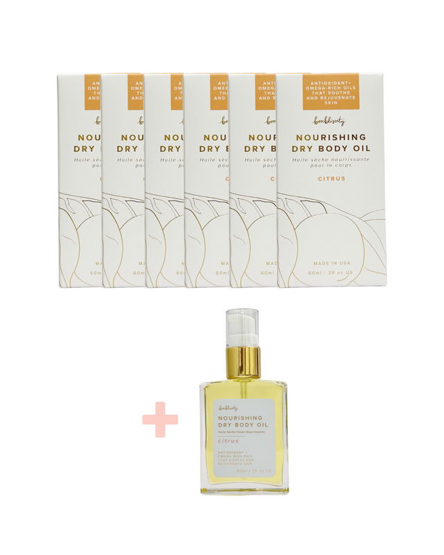 Nourishing Dry Body Oil (MSRP $34) - Citrus (6 units + 1 tester)