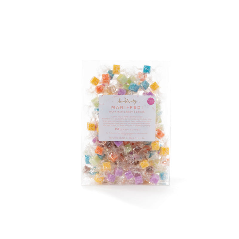 Back Bar Mani+Pedi Candy Scrub (150 pcs) - Assorted Scents