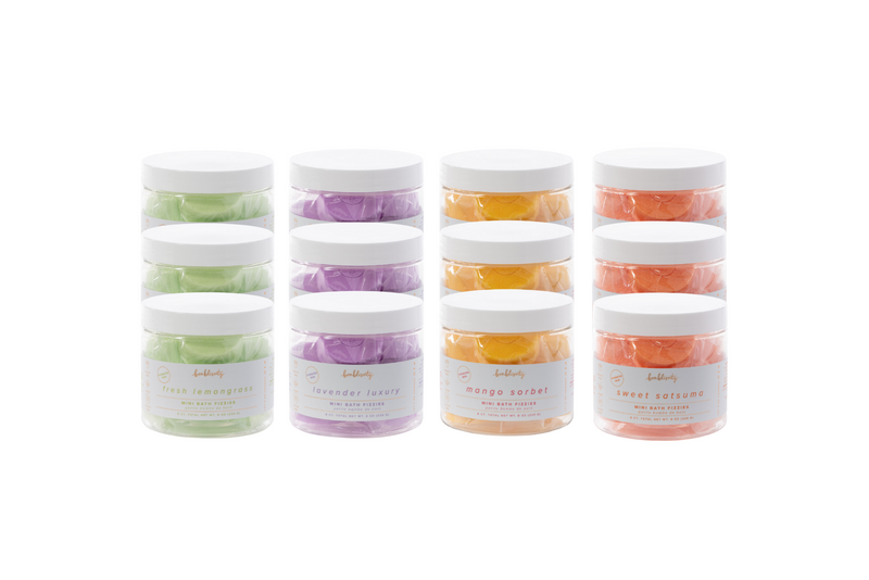 Mini Multi-Use Bomb Bundle - 3 jars of 4 scents (MSRP $18)