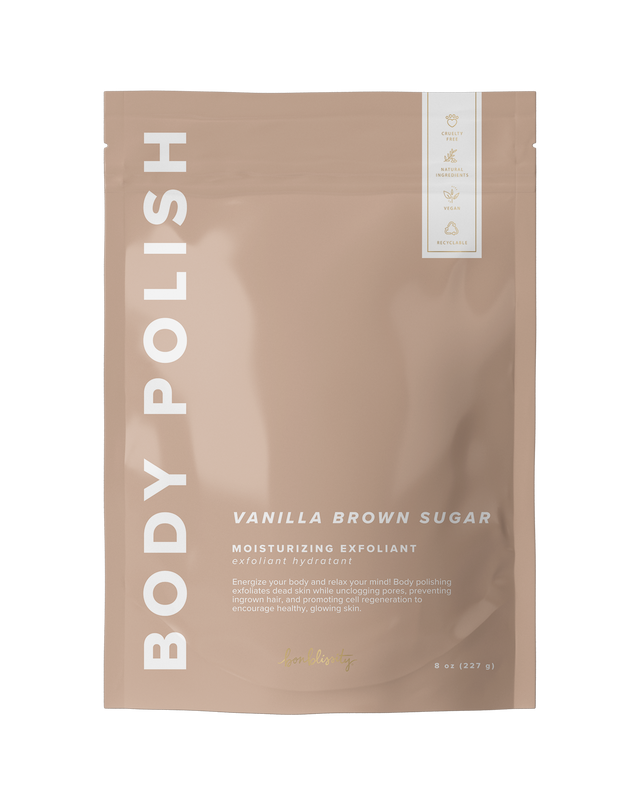 Body Polish Body Scrub (3 units) - Vanilla Brown Sugar (MSRP $24)