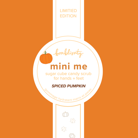 Case of Mini-Me Sugar Cube Candy Scrub - Spiced Pumpkin (Limited Edition)