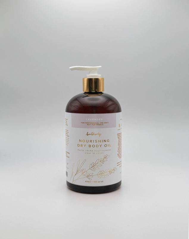 Back Bar Nourishing Dry Body Oil (16oz) - Lavender - Not for Resale