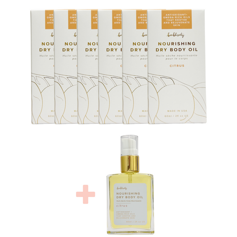 SHOW SPECIAL⭐ BUNDLE: Nourishing Body Oil (MSRP $34) - Citrus (6 units + 1 tester)