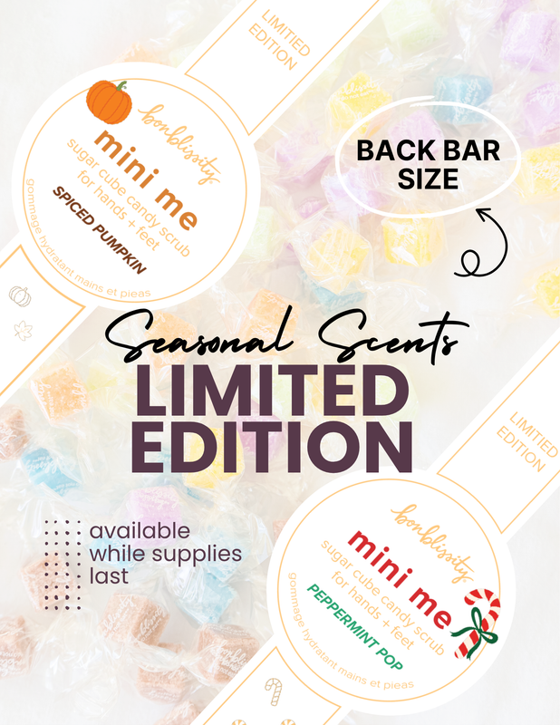 Back Bar Mani+Pedi Candy Scrub (150 pcs) - Spiced Pumpkin (Limited Edition)