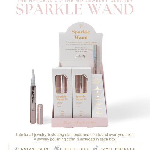 Sparkle Wand Jewelry Cleaner - 12 units/case (w/ Display Box + 1 Tester)