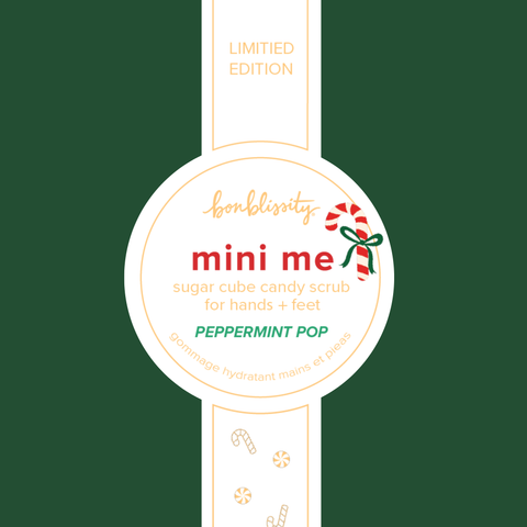 Case of Mini-Me Sugar Cube Candy Scrub - Peppermint Pop (Limited Edition)