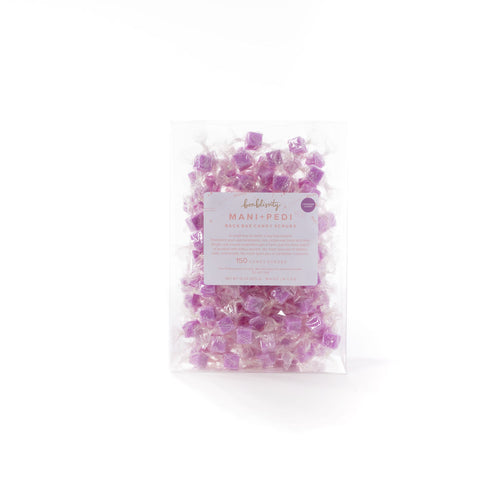 Back Bar Mani Pedi Candy Scrub (150 pcs) - Lavender Luxury