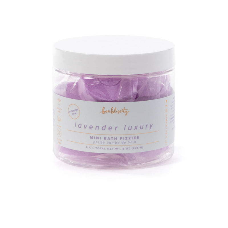 Mini Bath Fizzies (8 pc) - Lavender Luxury (MSRP $16)