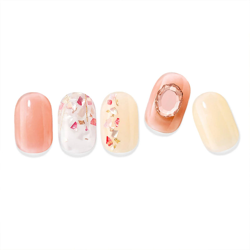 ÉDGEU16 Coral Stone Blusher | Gel Nail Sticker (6-pk) MSRP $11.50 each